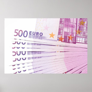Póster 500 euros
