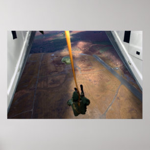 Póster 501o Regimiento de infantería del paracaídas