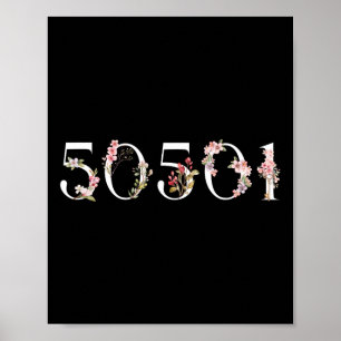Póster 50501 Protesta Resiste Trump 50 Protestas 50 Estad