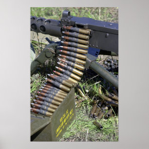 Póster .50 Cal Machine Gun