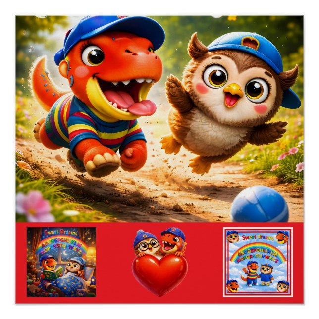 Póster 50 square glossy showcase premium educational clas (Anverso)