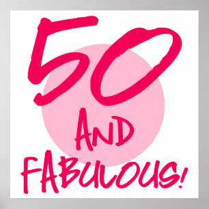 Póster 50 Y Fabuloso