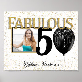 Póster 50 y fabuloso Poster de fotografía de Black Gold G