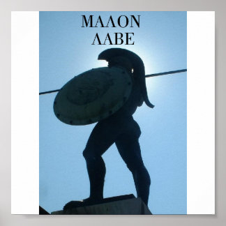 Póster 545_King_Leonidas_statue, MALON LABE