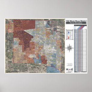 Póster 54th Illinois House District - 2008 General