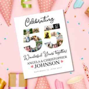 Póster 55º aniversario Boda