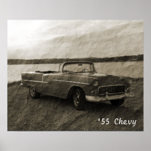 Póster '55 Chevy