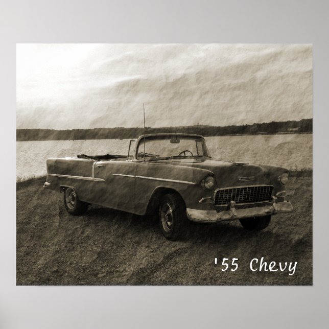 Póster '55 Chevy (Frente)