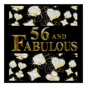 Póster 56 cumpleaños