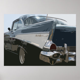 Póster 57 Chevy Bel Air