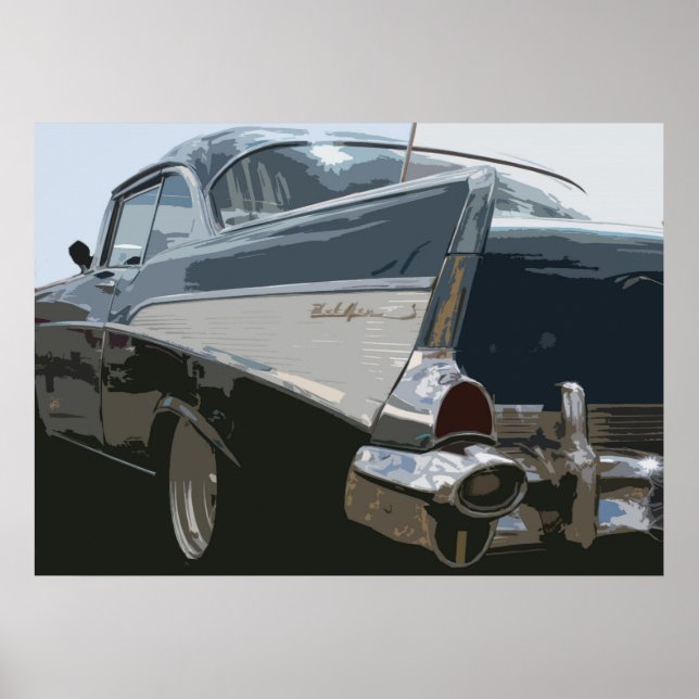 Póster 57 Chevy Bel Air (Frente)