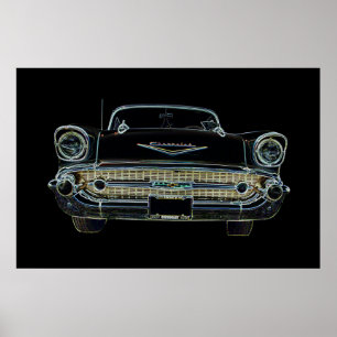 Póster 57 Chevy Bel Air Poster