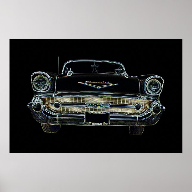 Póster 57 Chevy Bel Air Poster (Frente)