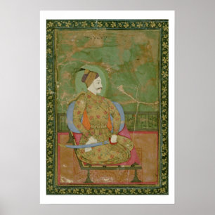 Póster 58.20/25A Retrato de Sultan Abdullah Qutb Shah