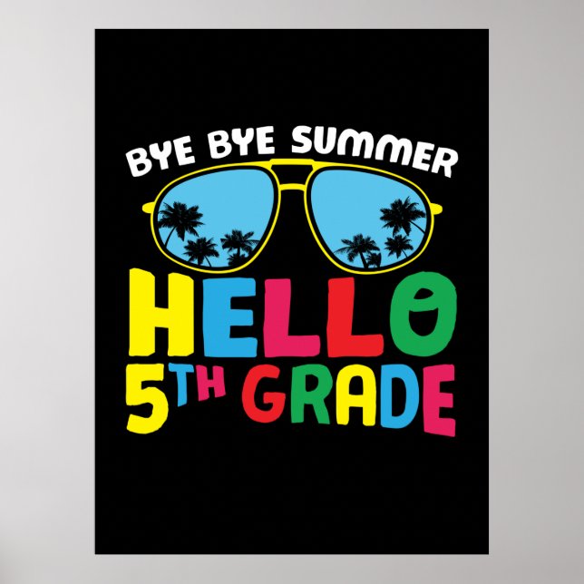 Póster 5.ª Maestría Hola quinto grado (Frente)