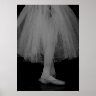 Póster 5.ª posición negro y blanco - Poster