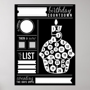 Póster 5.ª Poster de cuenta regresiva