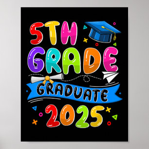 Póster 5.º Graduado 5.º Grado Cl De 2025 Gradu
