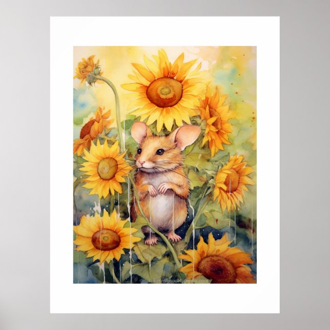 Póster 5 de 17 Sunflower Garden Miceville (Frente)