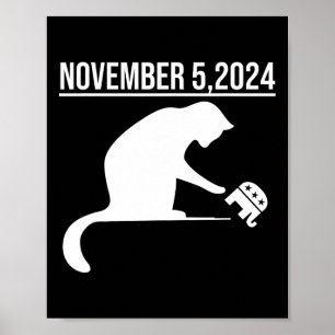 Póster 5 De Noviembre De 2024 La Venganza De Los Gatos Da