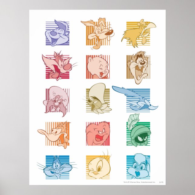 Póster # 5 Op de fotos de LOONEY TUNES™ (Frente)