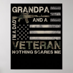 Póster 5 Papá Abuelo Y Un Veterano Nada Me Asusta