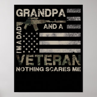 Póster 5 Papá Abuelo Y Un Veterano Nada Me Asusta 