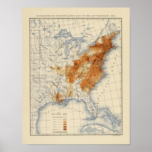 Póster 5 Población 1820 (Frente)