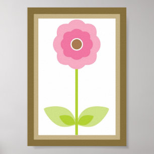 Póster 5X7 Berry Garden Flower Wall Art