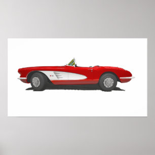 Póster 60 Corvette
