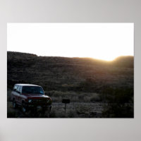 60 Series Toyota Land Cruiser Poster