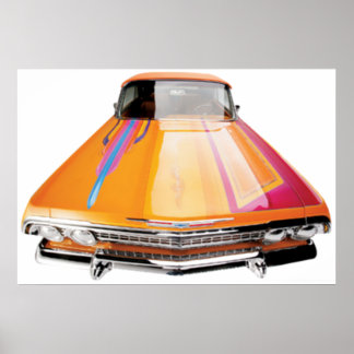 Póster 63 Chevy Impala Poster del piloto inferior convert