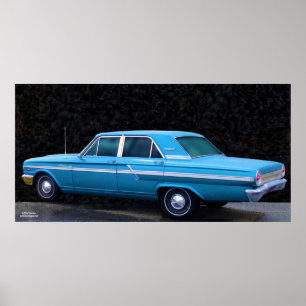 PÓSTER '64 FAIRLANE 500 POSTER