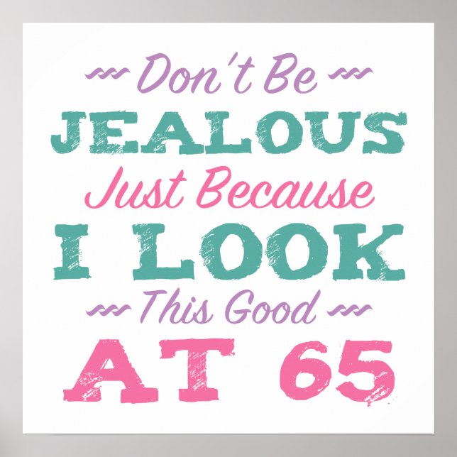 Póster 65.º Cumpleaños De Las Mujeres (Frente)