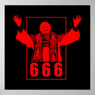 Póster 666 Papa