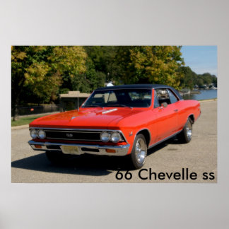 Póster 66 Chevelle ss