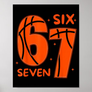 Póster 67 Baloncesto Seis Siete 6 7 Meme 6