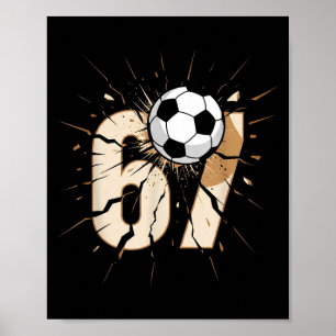 Póster 67 Brainrot Fútbol Juvenil Goteo - Niños Divertido