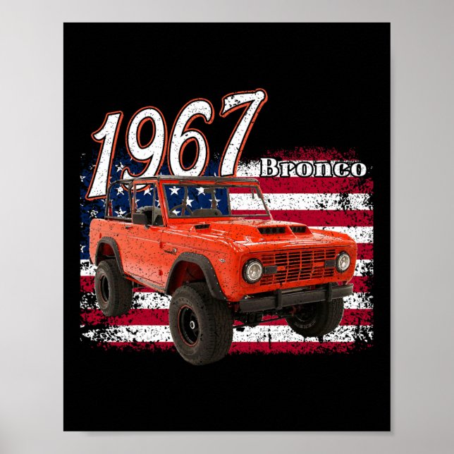 Póster 67 Bronco Suv Car (Frente)