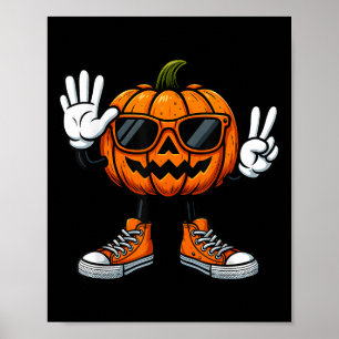 Póster 67 Calabaza de Halloween divertida meme Brainrot n