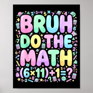 Póster 67 Camiseta Seis Siete Meme 6-7 Chicos Chicas Bruh