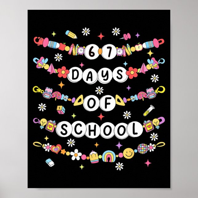 Póster 67 Days Of School Friendship Bracelets 67 Days Sma (Frente)