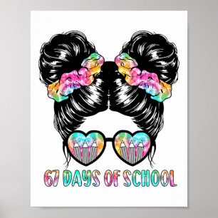 Póster 67 Días De Colegio Chicas Pelo Despeinado Niños 6