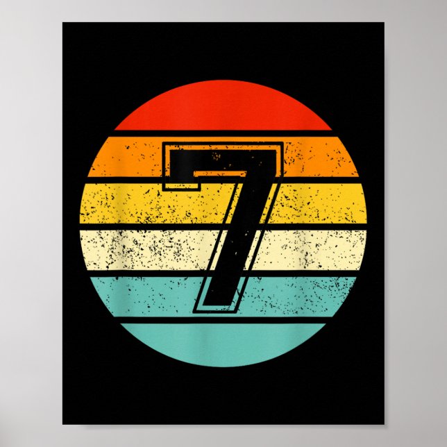 Póster 67 Drip Meme Divertido 6 7 Disfraz Pareja Retro  (Frente)