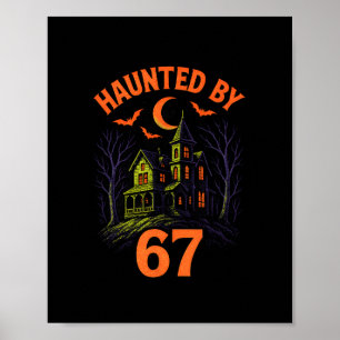 Póster 67 Halloween Costume Brainrot Profesor 6-7 Meme Se