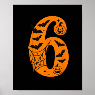 Póster 67 Halloween Gemelos Niños Niñas Hermanos Hermanas