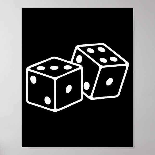 Póster 67 Halloween Matching Group Costume Six Seven Dice (Frente)