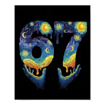 67 Helado Goteante Noche Estrellada De Van Gogh Di