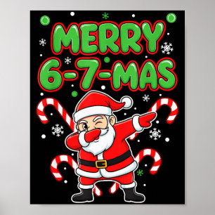 Póster 67 Meme Alfa Gen Argot Alegre 6-7-mas Santa Cristo