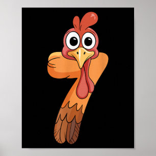 Póster 67 Meme Día de Acción de Gracias Pavo Día Divertid